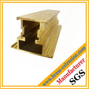 China Extruded bronze copper alloy extrusion profile sections on sale