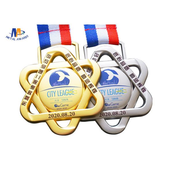 UV Printing 65*4MM Sports Award Medals