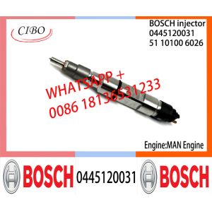 BOSCH 0445120031 51101006026 Neutral Fuel Injector Assembly 0445120031 51101006026 For MAN