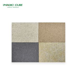 Wool Cement Acoustic Board Factory Hot Sale New Type wool wood panels For