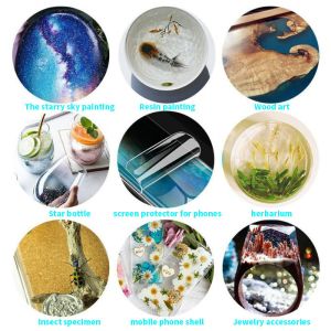 Numeral Clocks Resin Art Silicone Mould For Epoxy Craft