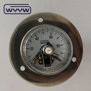 60mm Hydraulic Jack Pressure Gauge Manometer With Back Flange