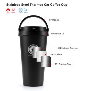 High Quality Stainless Steel Vacuum Insulated Coffee Tumbler Wine and Tea Mugs
