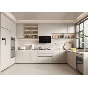 Hotel Modern Modular Kitchen Cabinets With Island