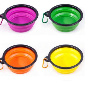 Large 80g Pet Feeder Bowl 1100ml Collapsible Water Bowl