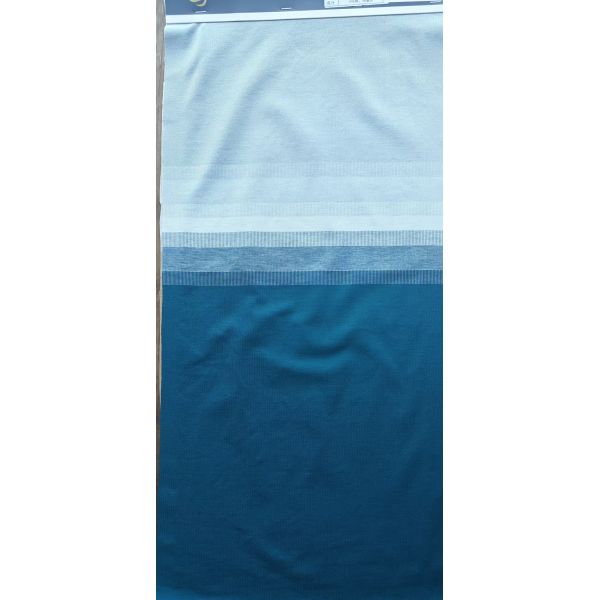 Breathable Striped Knit Fabric 95 Cotton 5 Spandex for T-Shirts