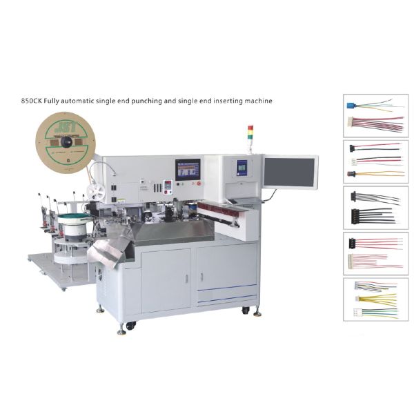 Buy RS-850CK Fully Automatic Single-Side Crimping And Single Head Shell Inserting Machine at wholesale prices