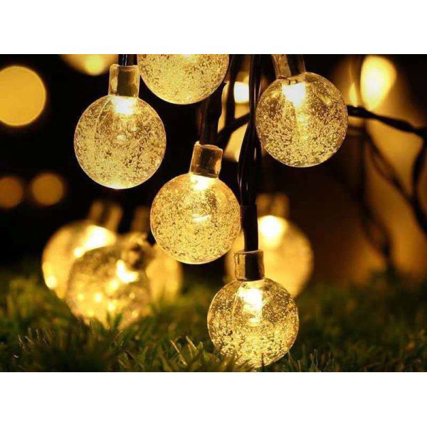 Flexible Decrata Solar Garden Ball Lights 1200MAh Rechargeable Ni MH battery