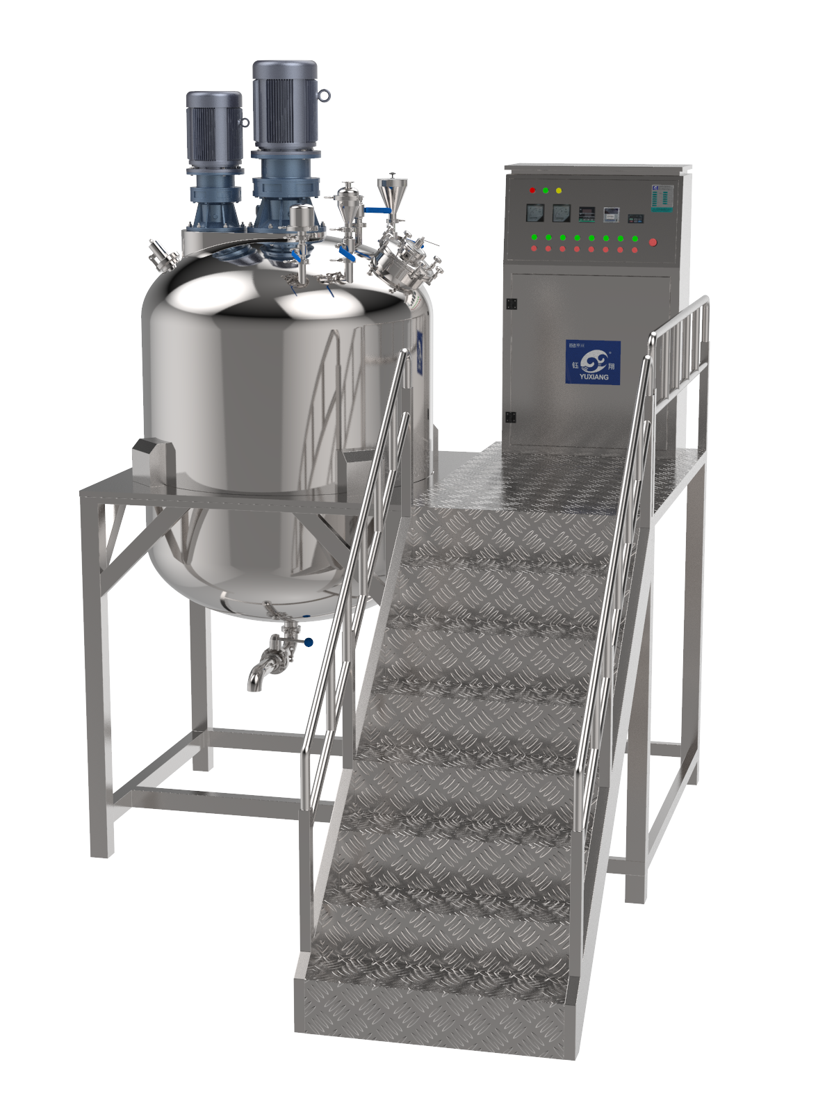 China SUS316L Chemical Liquid Detergent Mixer liquid Soap Making Machine on sale