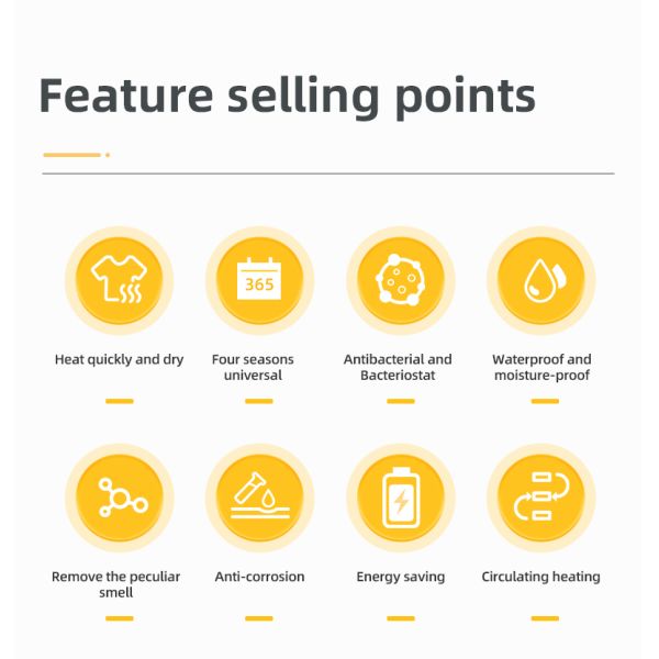 Electric Bathroom Towel Warmer Rack Fashionable Style for Wall Mounting