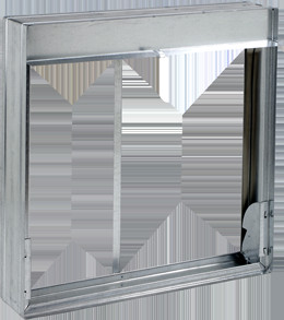 Galvanized Steel Curtain Fire Damper Frame Flange Roll Forming Machine