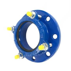 Flexible Ductile Iron Flange Adapter ANSI PN16 General Purpose