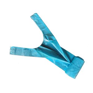 Biodegradable Blue HDPE Diaper Waste Bags with light fragrance