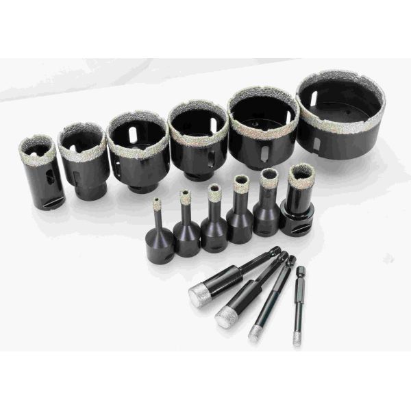 Buy M14 Tile Cutting Hole Saw 6mm-150mm Diamond Hole Saw For Granite at wholesale prices