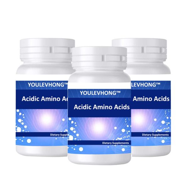 YOULEVHONG Vegetarian Essential Acidic Amino Acids Supplement With BCAAs, Alpha