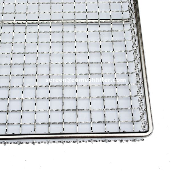 Food Grade FDA Stainless Steel Drying Tray For Fruits Meat Spice And Granules
