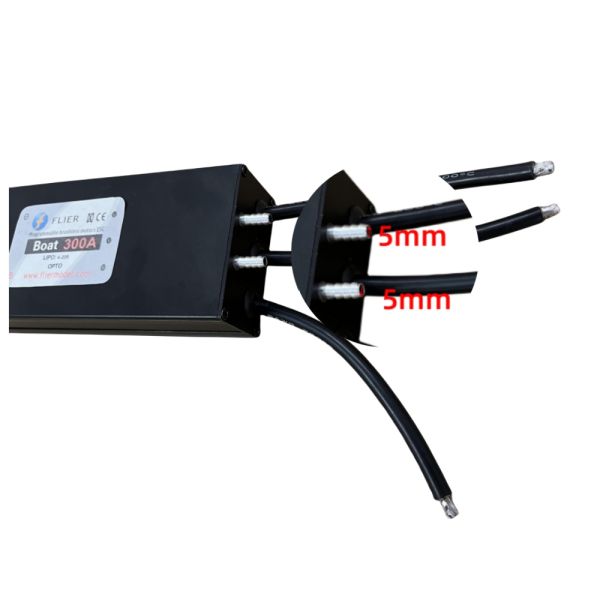 2024 New Release Flier Brushless Speed Controller 300A 22S ESC For Rc Boats Surfboard Efoil