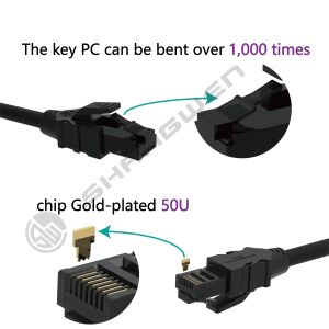 Cat5E Round UTP 24AWG UTP Soft 4pair CE UL Multiple Copper Twist 100% Oxygen