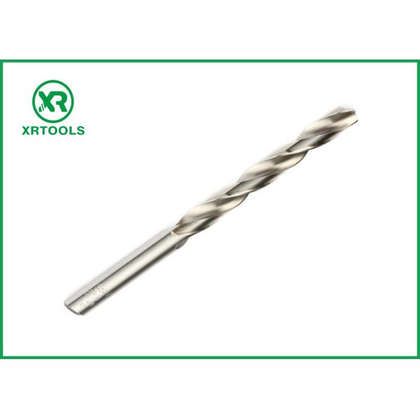 Buy Roll Forged HSS Drill Bits Half Ground White Finished Straight Shank DIN 338 Straight Shank Drill Bit at wholesale prices