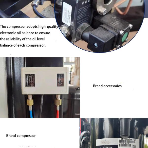ZB150KQE Copeland Scroll Compressor Refrigeration Condensing Unit 380V