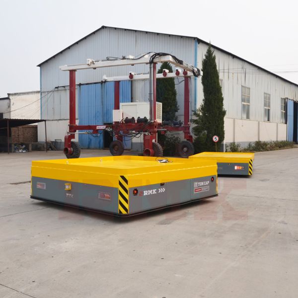 Buy Material Handling Industry Transfer Trolley Trackless Motorized at wholesale prices