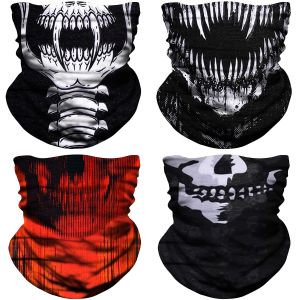 China Custom Skeleton Headband Multifunctional Reflective Bandana on sale