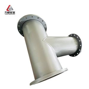 Abrasion Resistant Rubber Lined Pipe High Temperatures