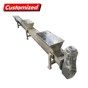 Carbon Steel Horizontal Screw Conveyor With High Performance cement screw