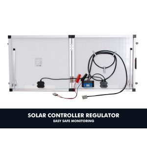 160W 200W 400w Foldable Glass Solar Panels Camping Kits