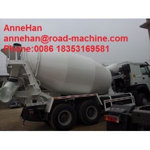 HOWO Euro II Concrete Mixer Trucks 6X4 Volumetric Concrete Mixer truck 8m³ Body