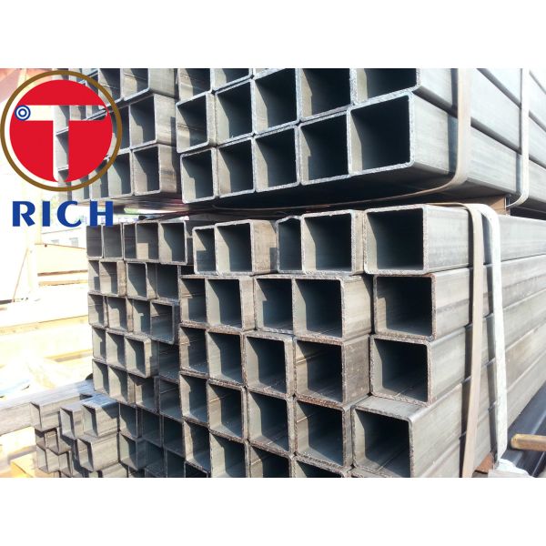 Hot Dip Welded Stainless Steel Welded Tube Rectangular For Construction Structure
