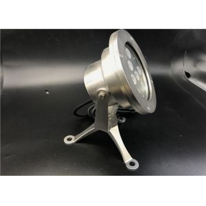 Ra80 LED Underwater Spotlight With 304 Stainless Steel Tri - Pod Adjustable