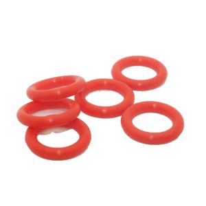 Colored Rubber O-Ring Seal NBR Silicone FKM EPDM for Sealing Usage from end