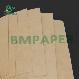 350g Unbleached Sack Kraft Paper , Extensible Industrial Brown Packing Paper