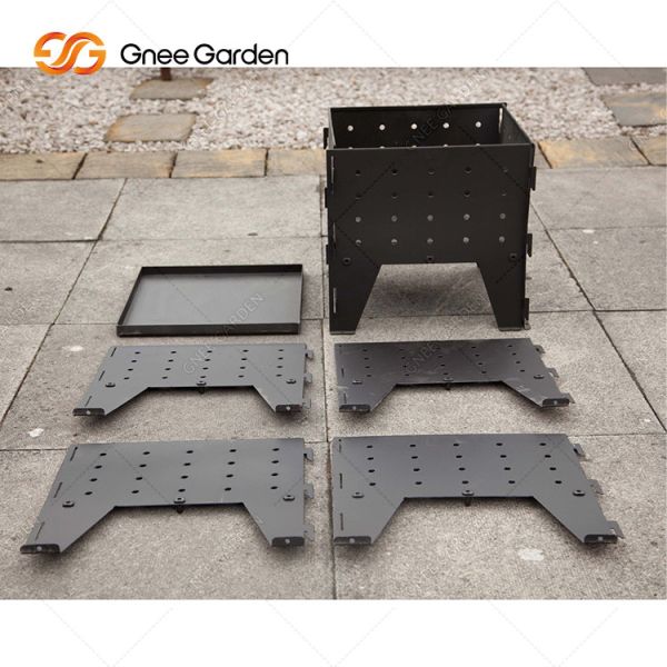 Outdoor Camp Used Custom Corten Carbon Steel Portable Fire Pit