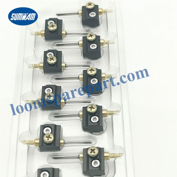 Picanol airjet loom spares 19 Holes Sub Nozzle Aluminum base