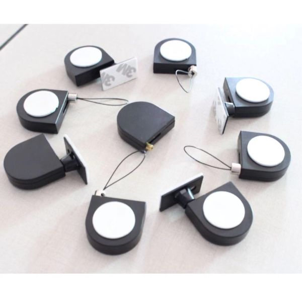 Factory Supply ABS Plastic Retractable Anti-theft Pull Box for Retail Display Security Tether Recoiled