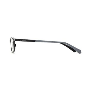 Oval Flexible Parim Eyeglasses Frames Antiskid With Silicone Temple