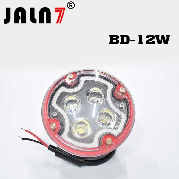 Led Work Light JALN7 12W Car Driving Lights Fog Light Off Road Lamp Car Boat Truck SUV JEEP ATV Led Light