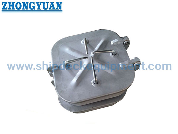CB/T 3728 Type D Flush Weathertight Small Hatch Cover With Dogs Marine Outfitting