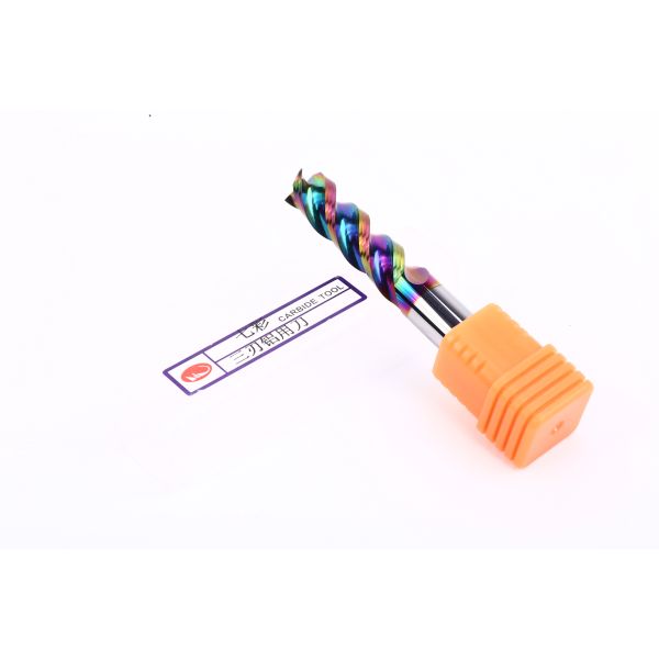 Buy DLC Coating Tungsten Steel Aluminum End Mill With Center Cutting at wholesale prices