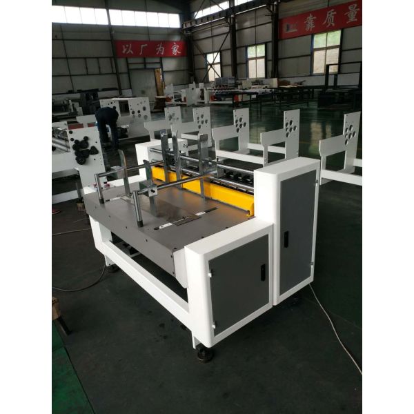 Buy Electric Driven  Partition Slotter Machine With Paper Feed Receiving Table at wholesale prices