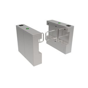 600mm Channel 1s SS304 Bi Directional Swing Turnstiles For Office