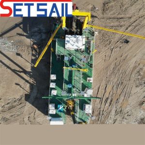Reservoir Customized Request Marine Steel Wheel Bucket Dredger with Hydraulic