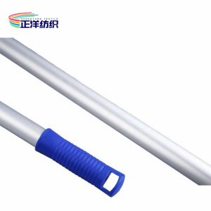 25mm Aluminum Mop Stick 178cm Length Silver Collapsible Mop Handle