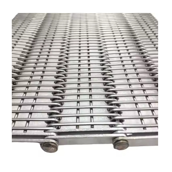 Buy Customized Eye Link Conveyor Belt SS304 Eyelink Belt Stainless Steel at wholesale prices