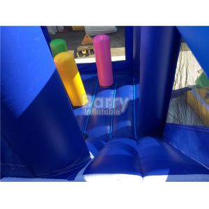 Customized Inflatable Bouncer / Inflatable Bouncy Castle With Slide