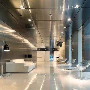 Seamless Stainless Steel Wall Panel Cladding For Sleek Exterior Lines