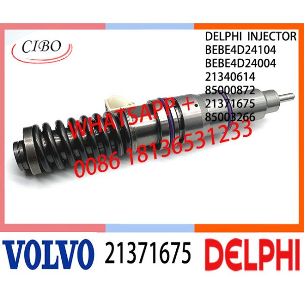 Buy Common Fuel Diesel Injector 21371675 BEBE4D24104 BEBE4D24004 21340614 85000872  E3.18 for VOL MD13 EURO 4 LOW POWER at wholesale prices