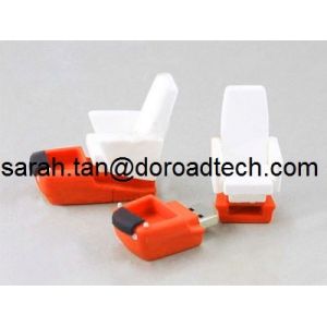 PVC Custom-made Wholesale Cute Mini Chair Shape USB Flash Drive